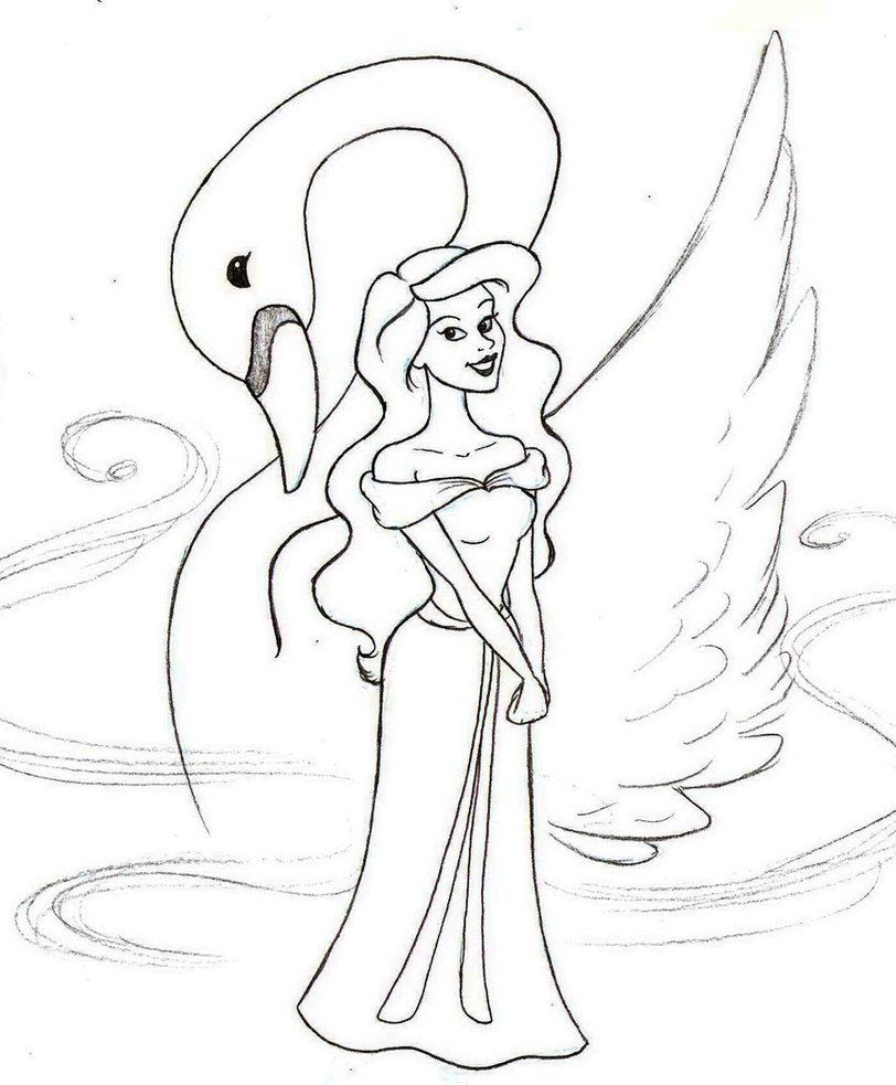812x983 The Swan Princess Coloring Pages Disney And Other Art
