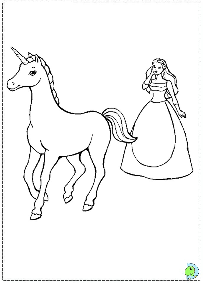 691x960 Barbie Of Swan Lake Coloring Page