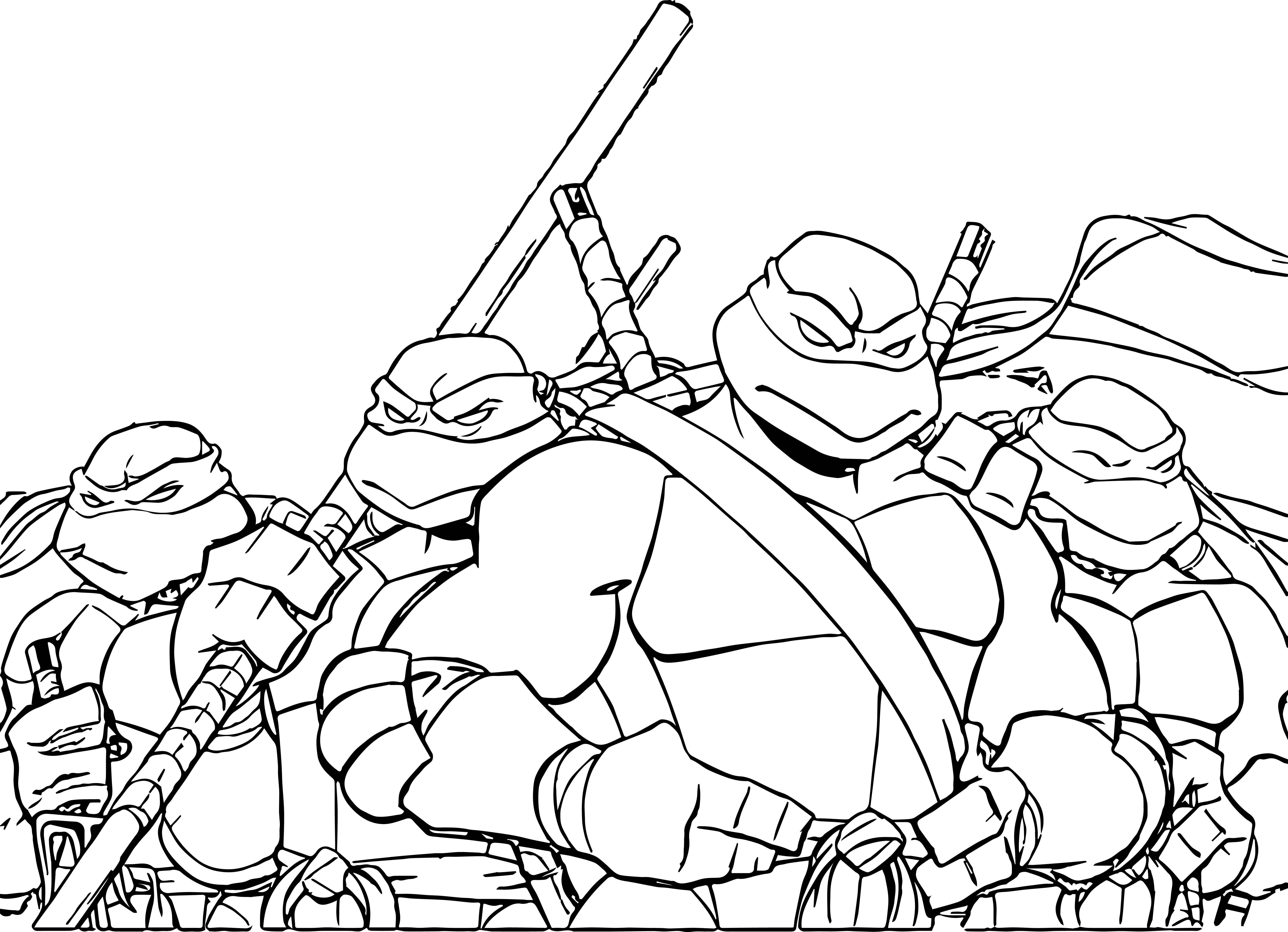 6250x4524 32 Ninja Printable Coloring Pages, Coloring Pages Printable Ninja