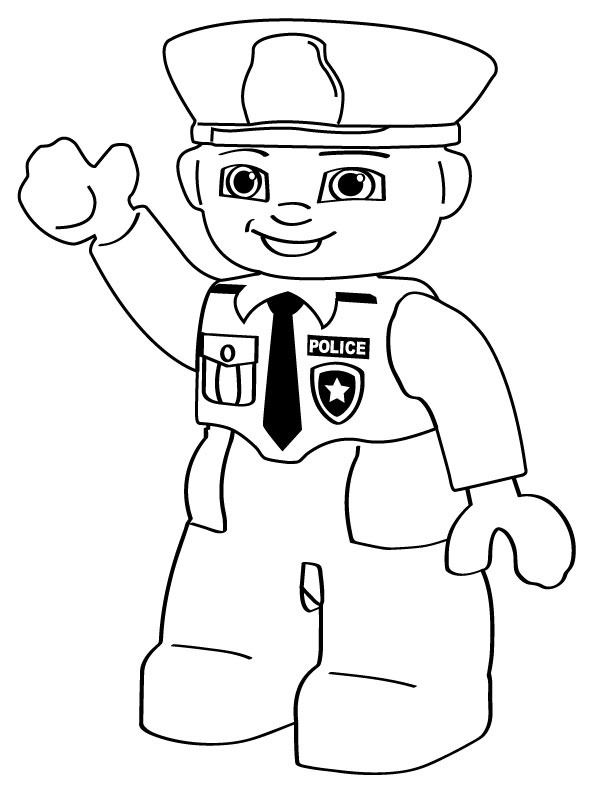 612x792 Police Swat Coloring Pages