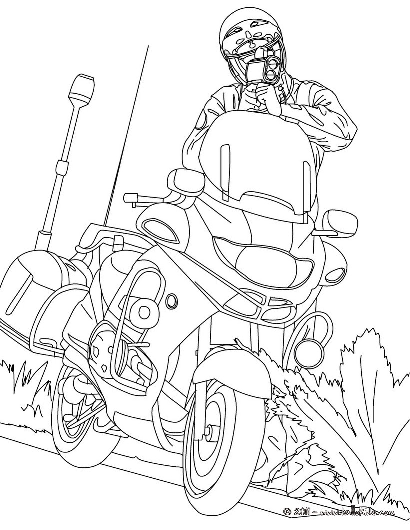 820x1060 Last Minute Police Pictures To Colour Coloring
