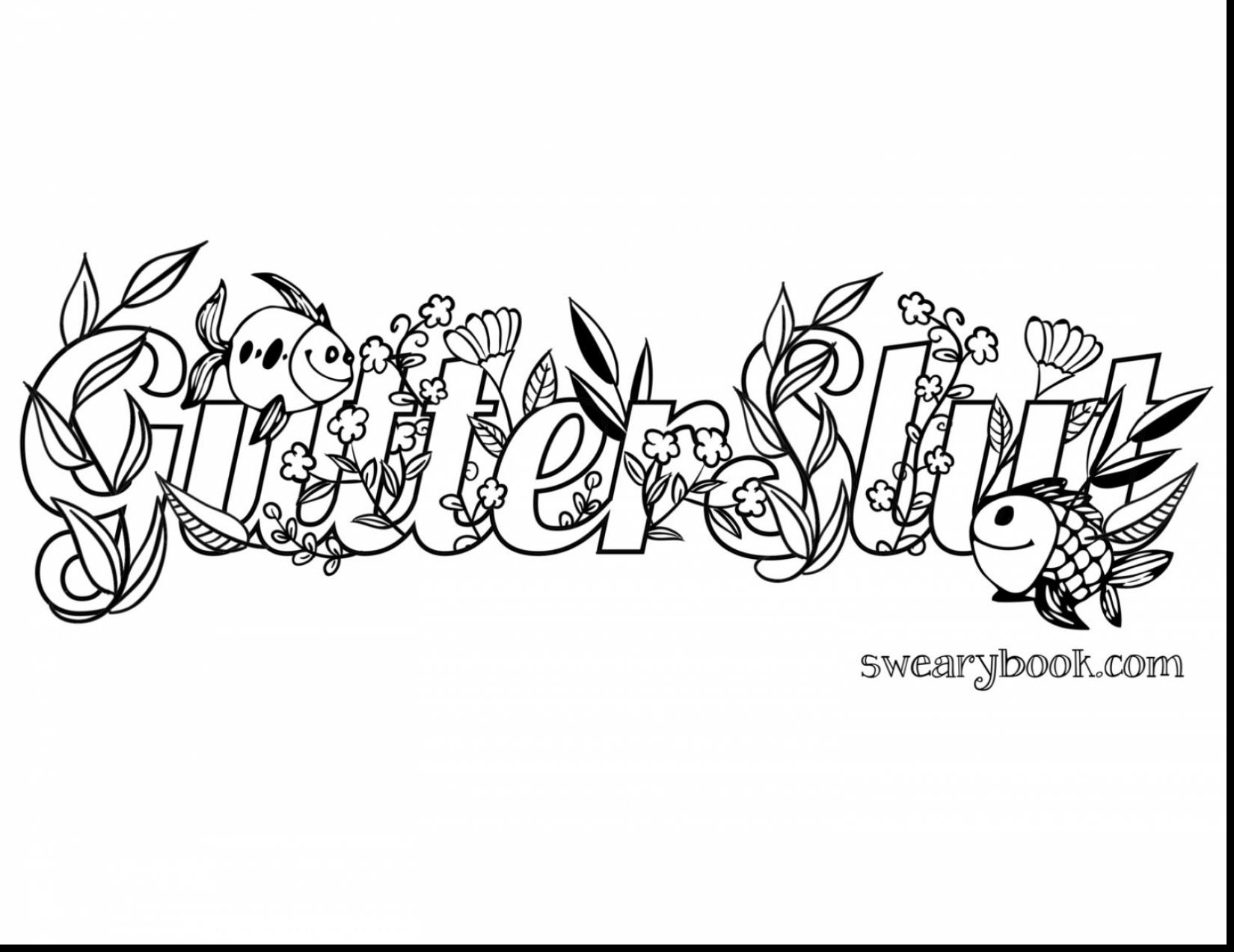 1650x1274 Free Swear Coloring Pages