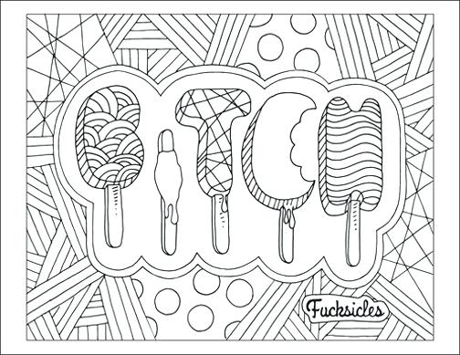 504x389 Fresh Swear Coloring Pages Free And Bitch Swear Words Adult
