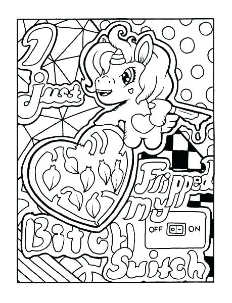 459x600 Coloring For Adults Swear Words
