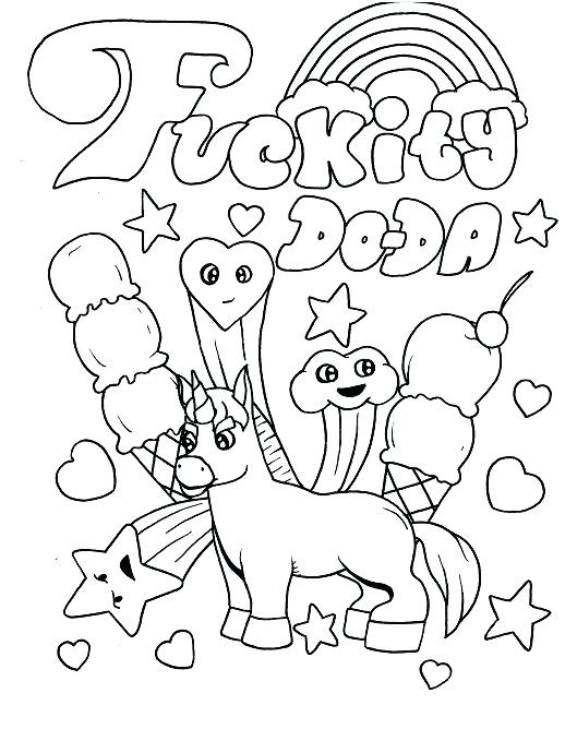 518x668 Swear Coloring Pages Free