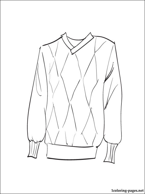 560x750 Sweater Coloring Page Coloring Pages