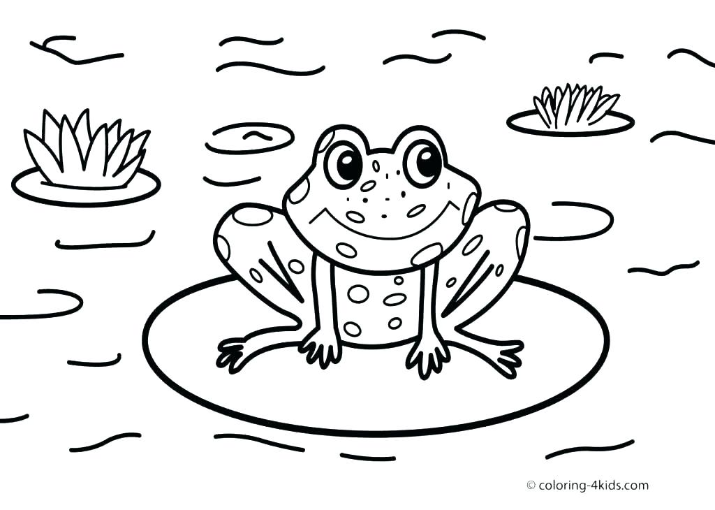 1024x730 Frogs Coloring