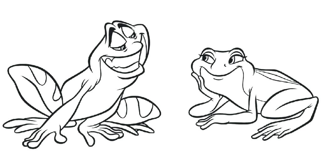 1024x510 Sweet Frog Coloring Pages