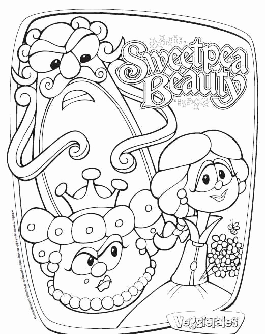 Sweet Pea Coloring Pages