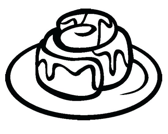 550x439 Sweet Potato Pie Coloring Page Bread Roll Pencil And In Color