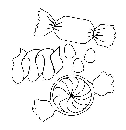 523x540 Interesting Design Candy Coloring Pages Sweet Treats Online Page 1