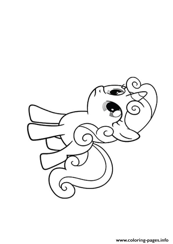 595x842 A Sweetie Belle My Little Pony Coloring Pages Printable