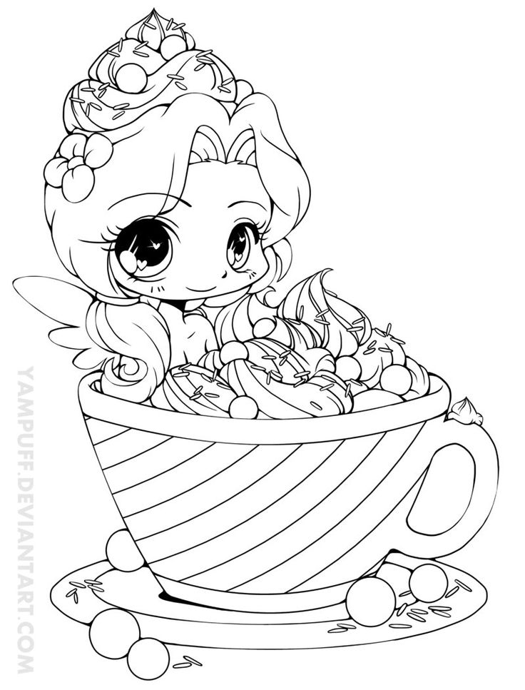 Sweets Coloring Pages