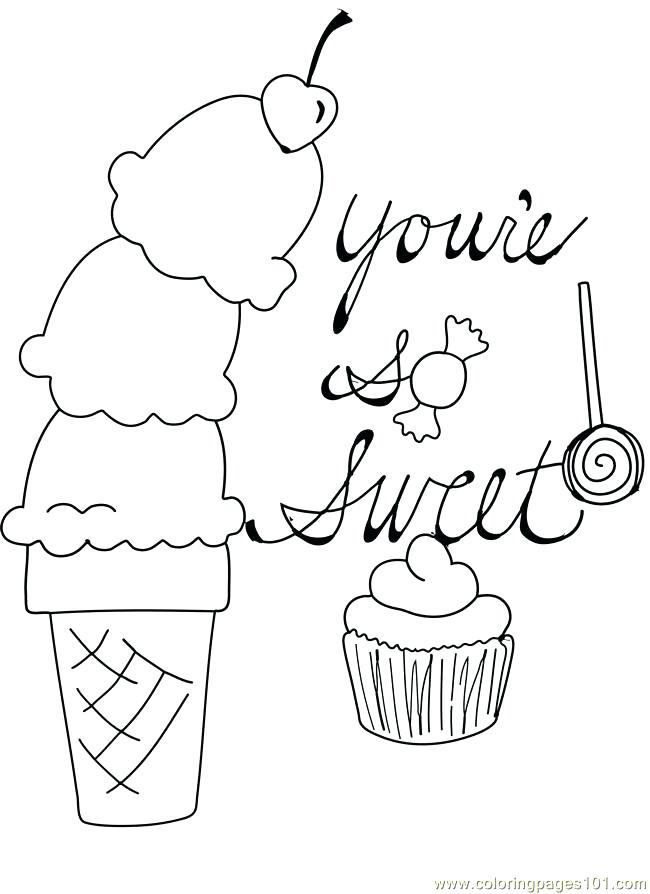 650x894 Sweets Coloring Pages Boy Eating Sweets Coloring Page Sweets