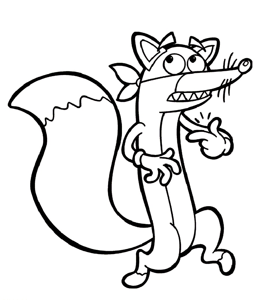900x1036 Last Minute Swiper Coloring Page Sweeper Dora