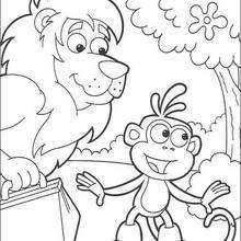 220x220 Swiper The Fox Coloring Pages