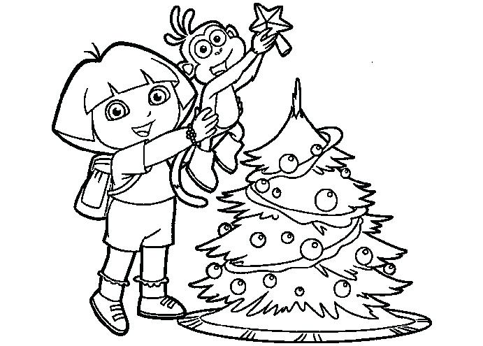 691x495 Dora Boots And Swiper Coloring Pages Coloring Pages Coloring