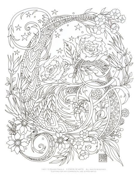Swirl Coloring Pages