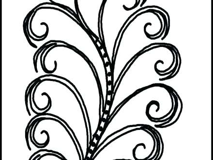 440x330 Swirls Coloring Pages Printable Adult Color Pages A Mandala