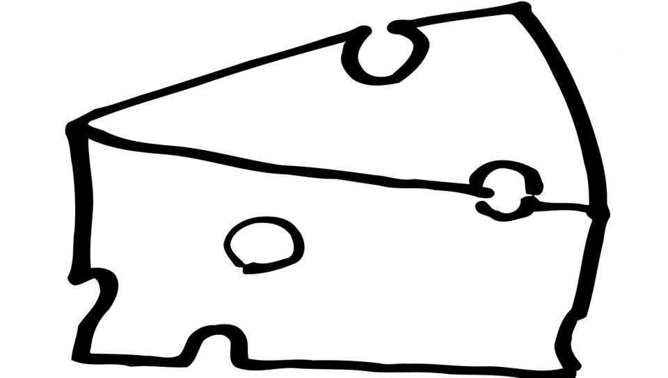960x544 Print Cartoon Cheese To Colour Coloring Pages Free Printable Kids