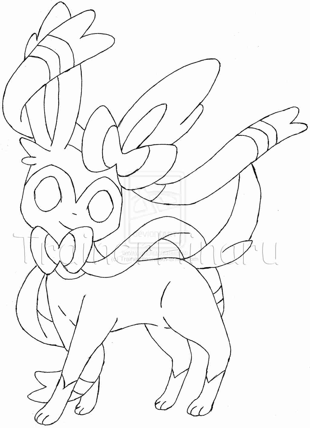 1024x1412 Pokemon Sylveon Coloring Pages
