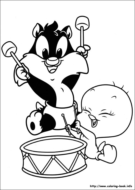 Sylvester Coloring Pages
