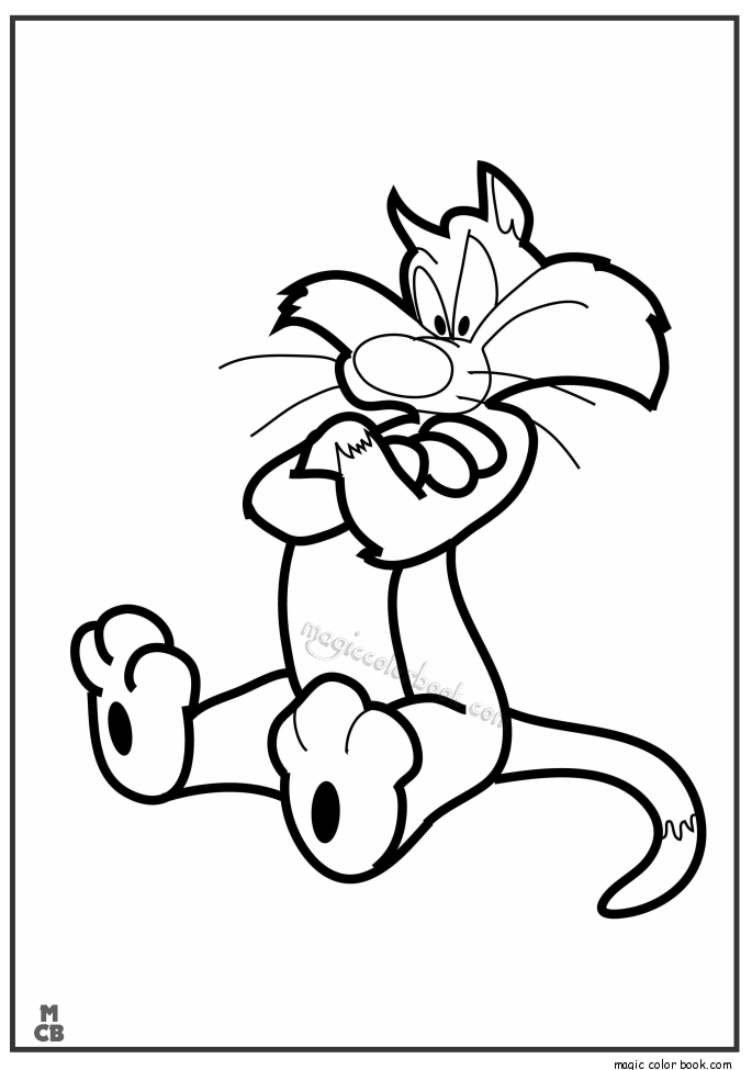 685x975 Tweety Bird Sylvester Coloring Pages 37