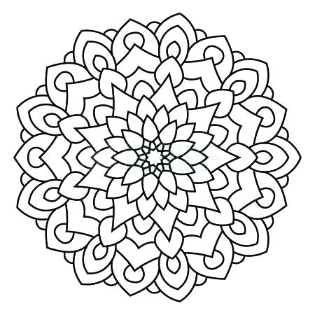 450x450 Symmetry Coloring Pages Free Printable Symmetry Coloring Pages