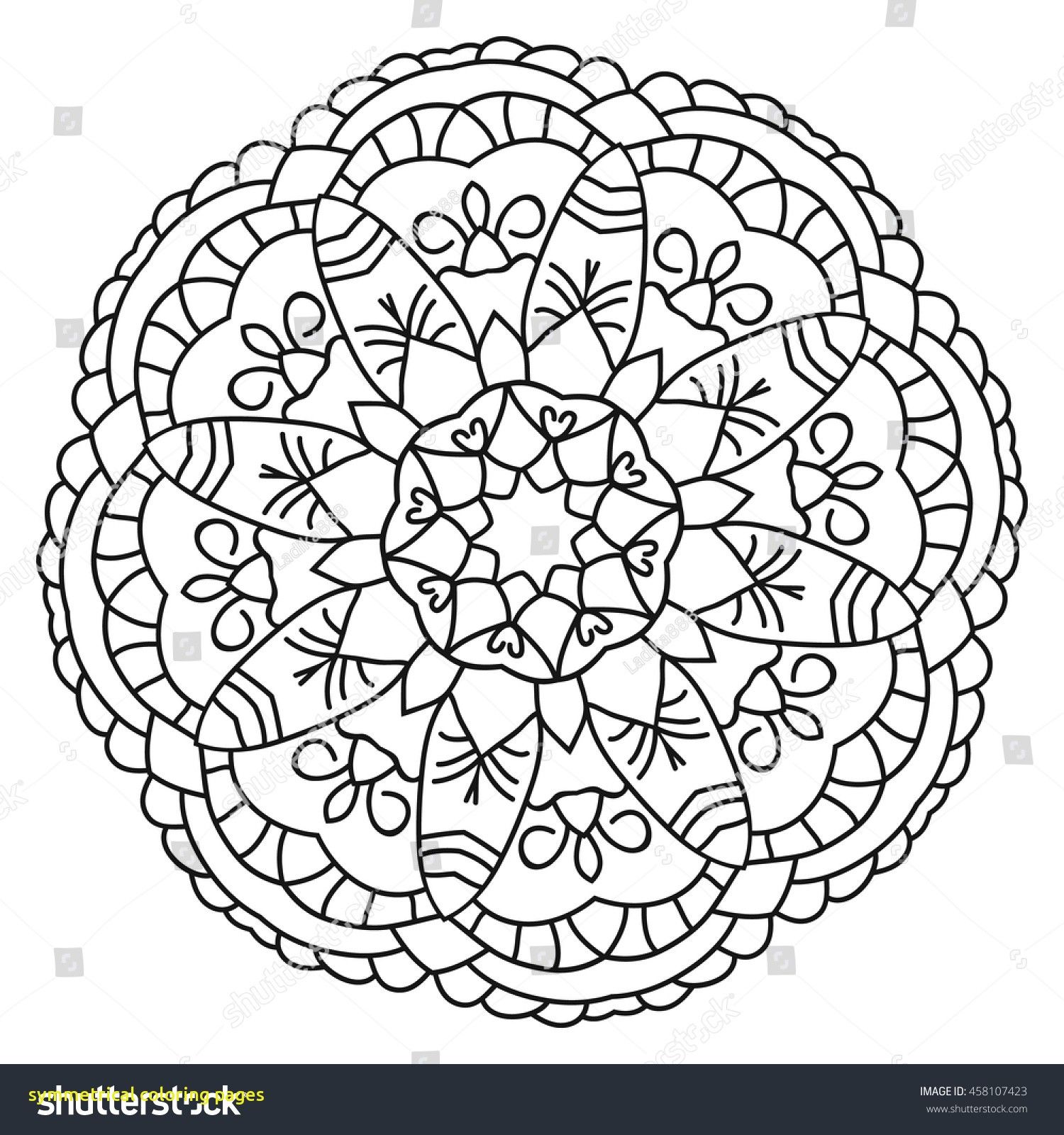 1500x1600 Astonishing Symmetrical Coloring Pages With Printable Kaleidoscope