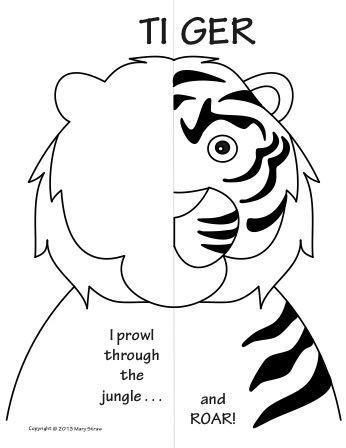 346x448 Symmetrical Coloring Pages