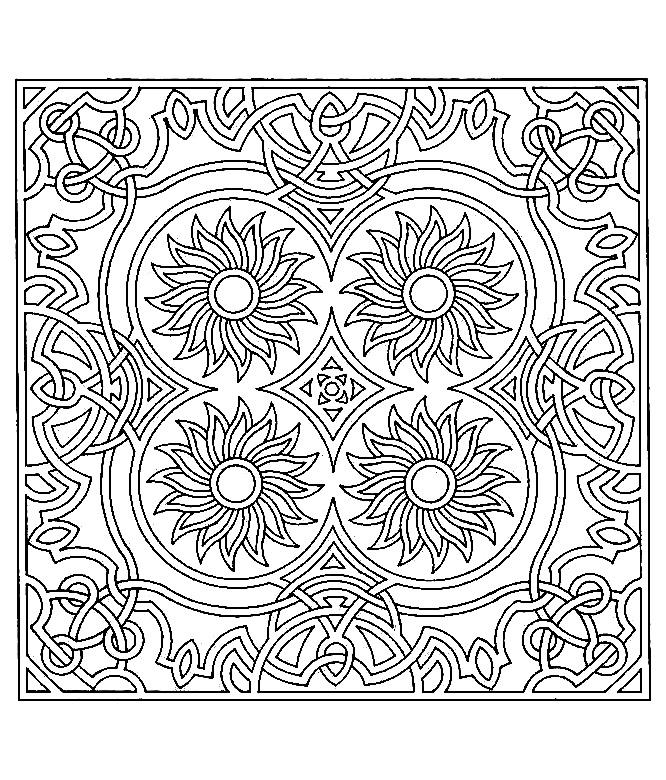 666x780 Symmetry Tournesols