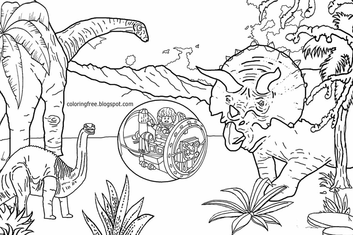 1200x800 Jurassic World T Rex Coloring Page For Pages Indominus