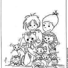 220x220 Tabby Cat Coloring Pages