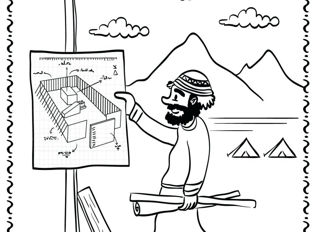 1080x800 Magic Tabernacle Coloring Pages Generous Bible Gallery