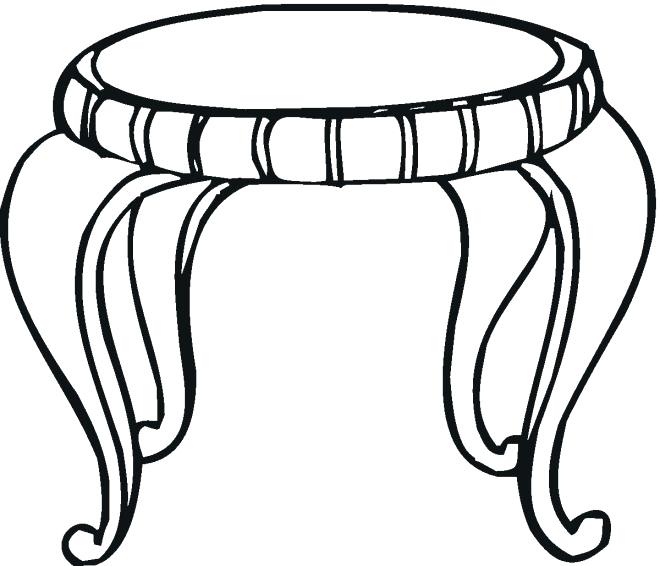 660x566 Table Coloring Dogs Dinner On The Table Coloring Page Periodic