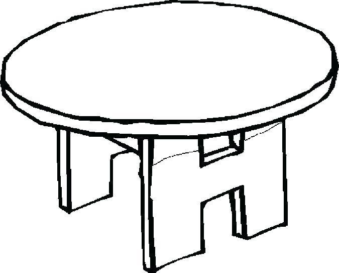 675x543 Coffee Table Coloring Page