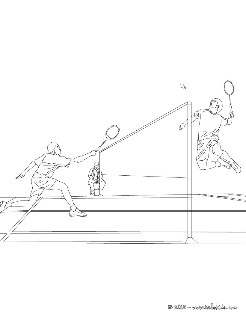 821x1061 Table Tennis Coloring Pages
