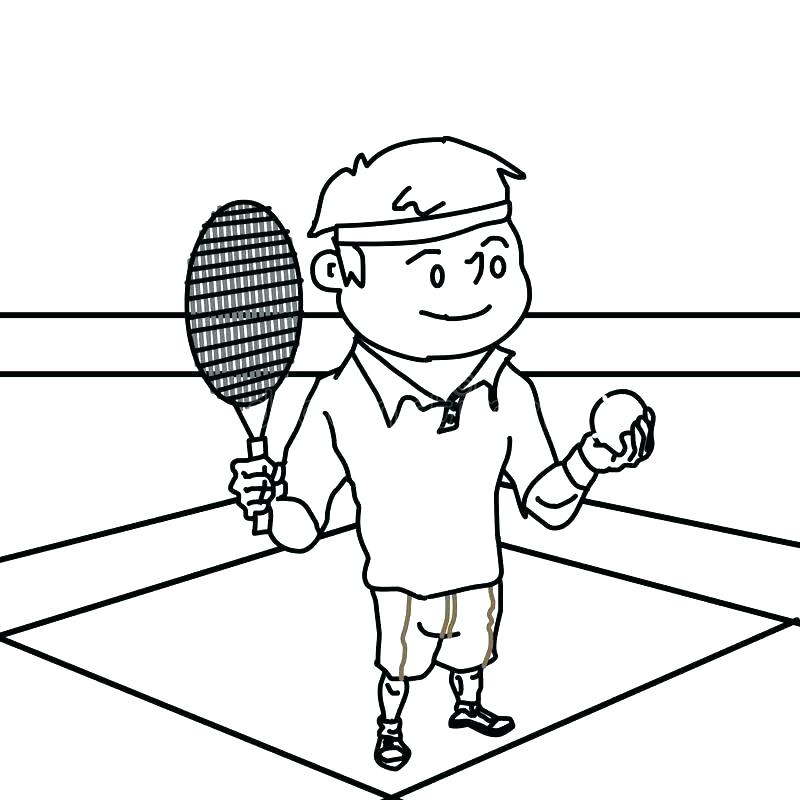 800x800 Tennis Coloring Pages Tennis Coloring Pages Tennis Coloring Pages