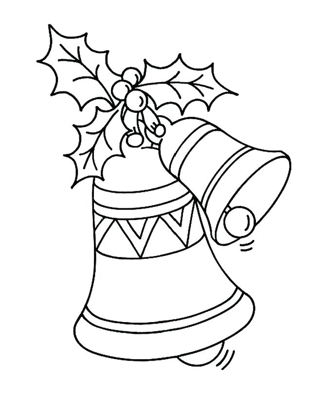 670x820 Bells Coloring Pages Bell Coloring Pencil And In Color Bell