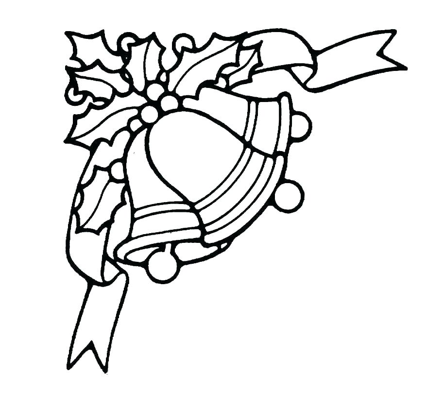 912x842 Bell Coloring Pages Bells Coloring Pages Bell Coloring Page Bell
