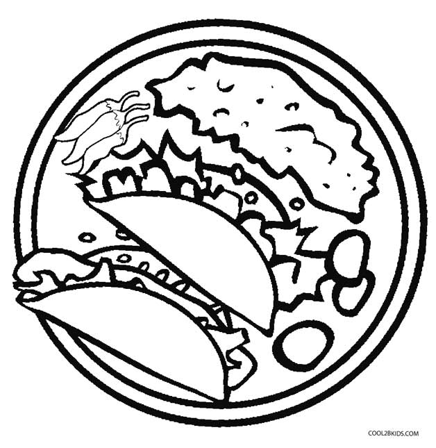 628x645 Printable Cinco De Mayo Coloring Pages For Kids Cool2bkids