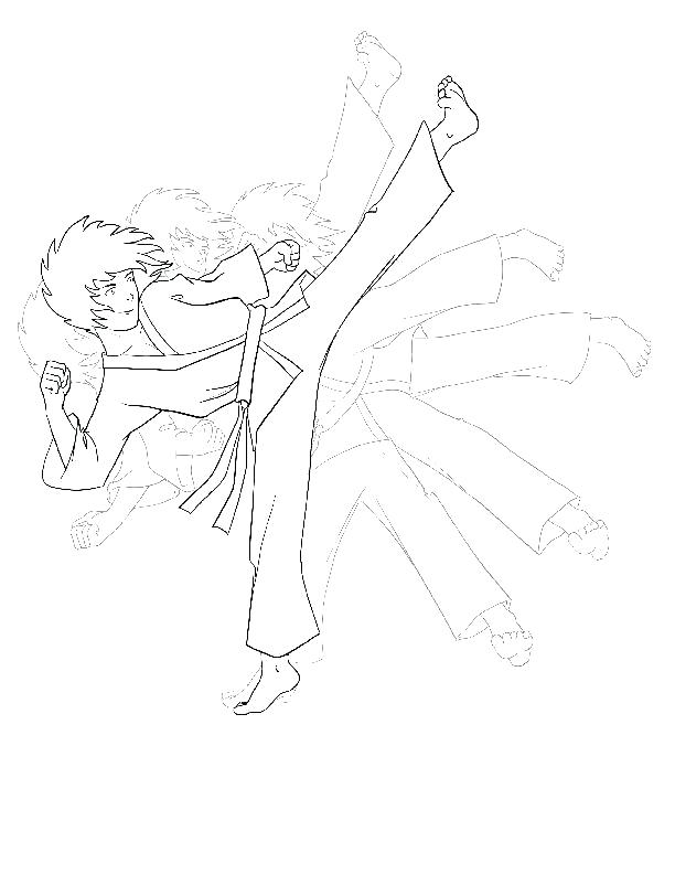 612x792 Taekwondo Coloring Pages Coloring Pages Karate Coloring Pages