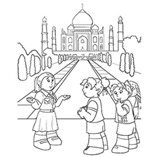 230x230 Print Coloring Image India, Free Printable And Learning