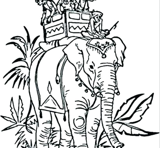 650x600 Taj Mahal Coloring Page