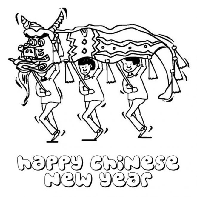 660x660 Happy New Year Coloring Pages 2018