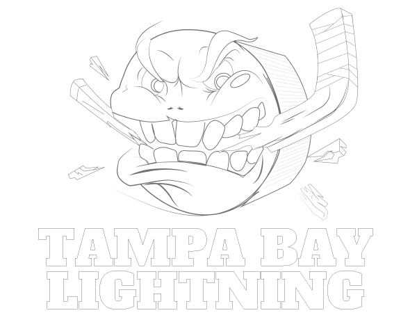 600x450 Printable Tampa Bay Lightning Coloring Sheet Nhl Coloring Sheets
