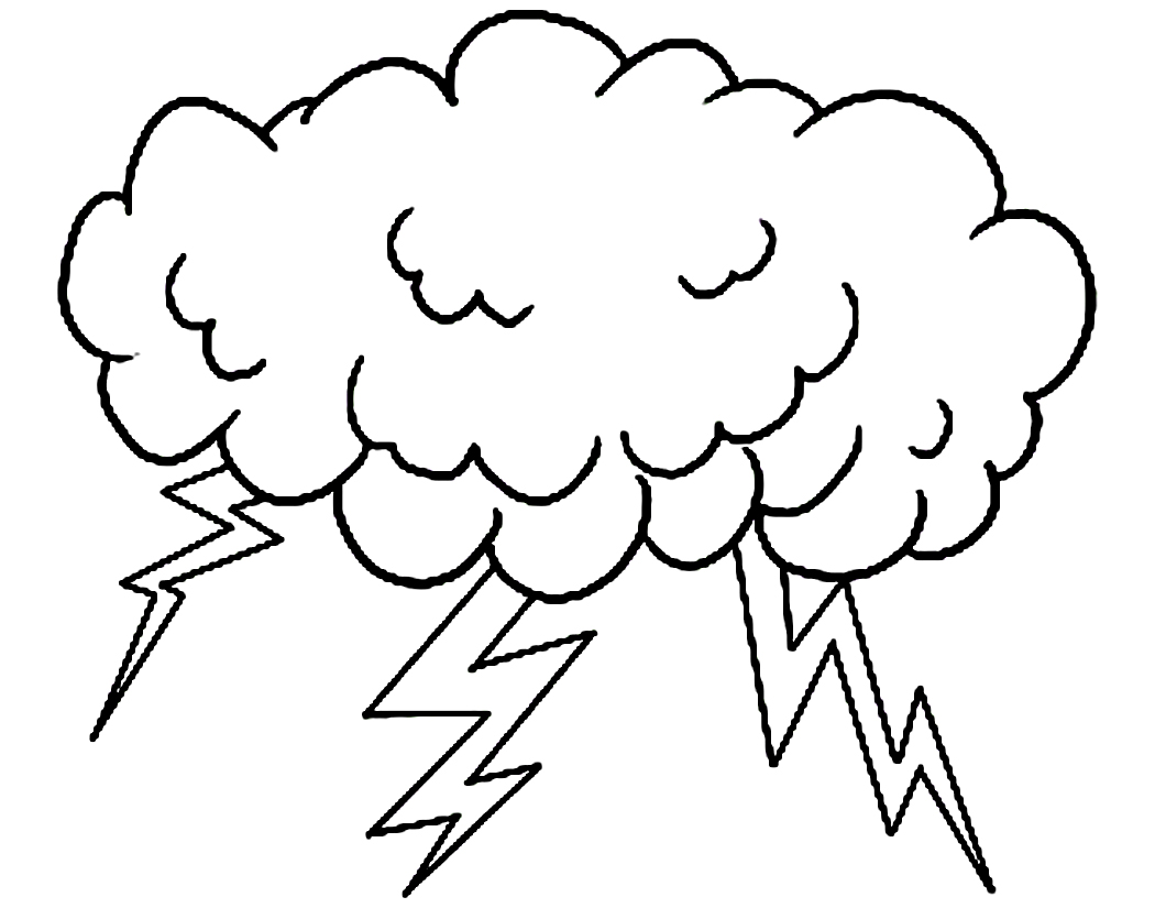 1050x825 For Kids Lightning Coloring Pages 56 On To Download With Within