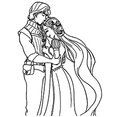 230x230 20 Beautiful Rapunzel Coloring Pages For Your Little Girl