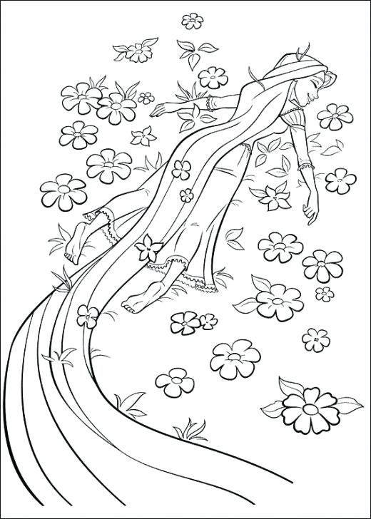 520x728 Tangled Coloring Page The Best Tangled Coloring Pages Tangled