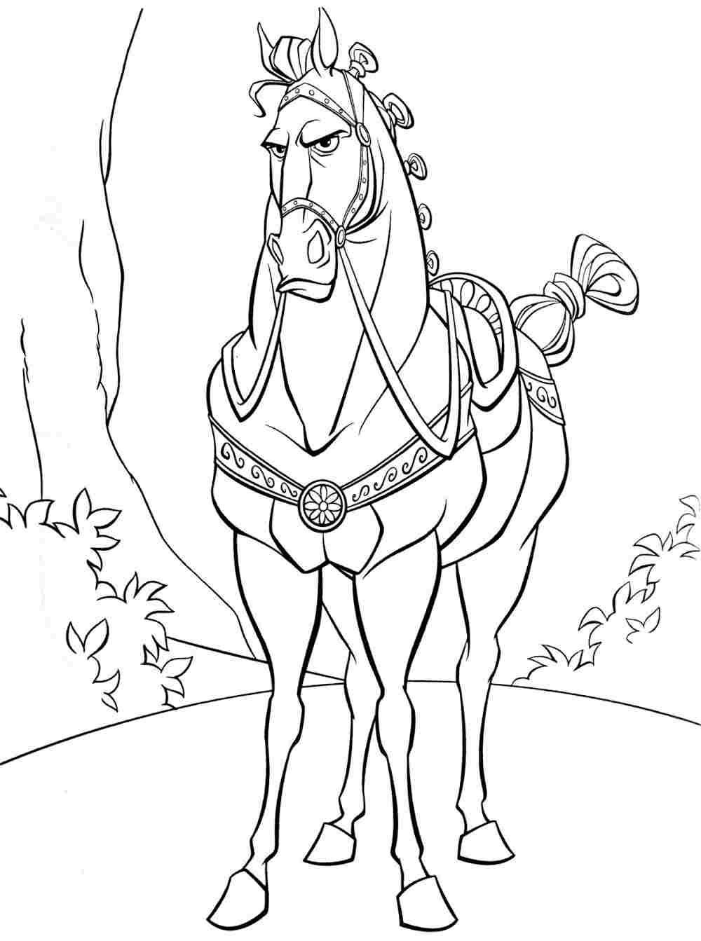 1000x1343 Tangled Coloring Pages Online Free